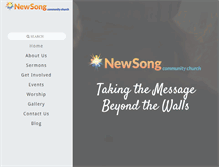 Tablet Screenshot of newsongs.org